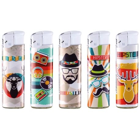 5 Piezo Hipster Aanstekers